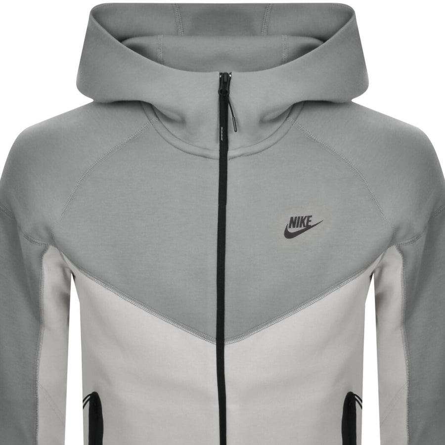 Nike Sportswear Tech Full Zip Hoodie Grey