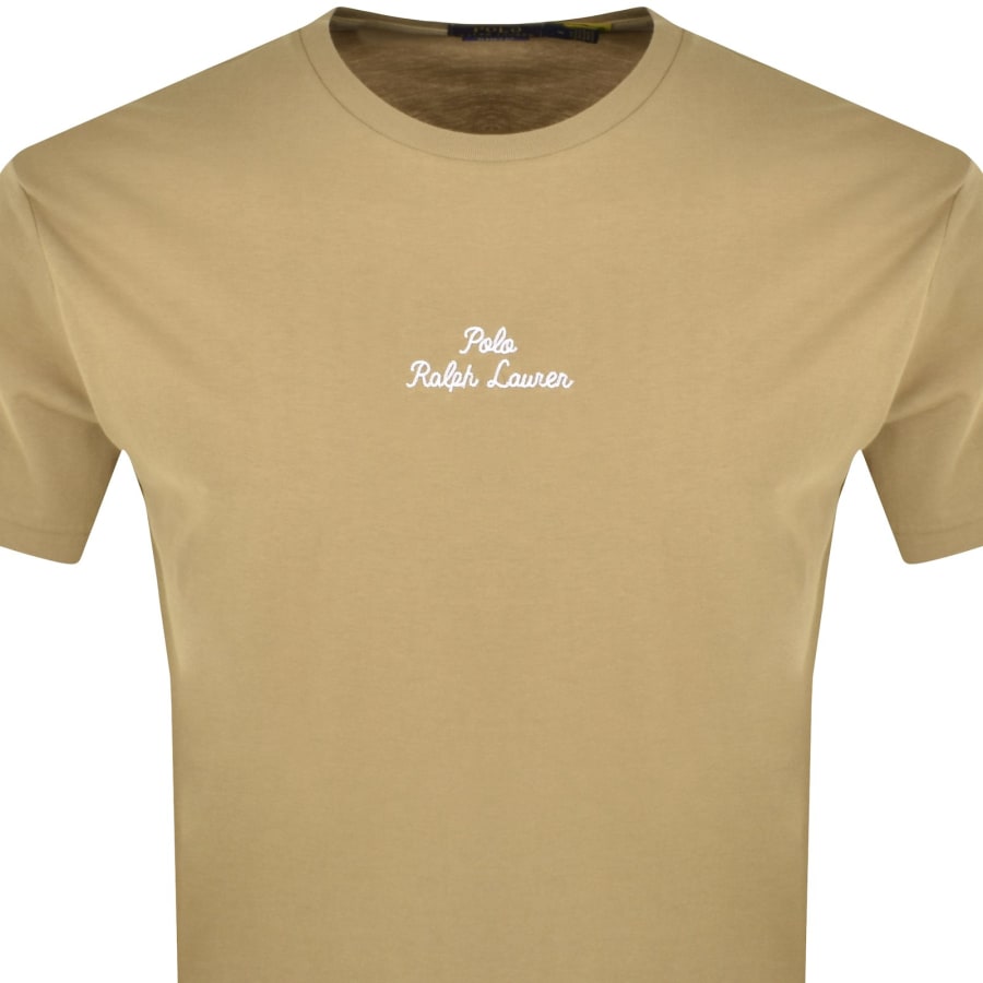 Image number 2 for Ralph Lauren Classic Fit T Shirt Brown