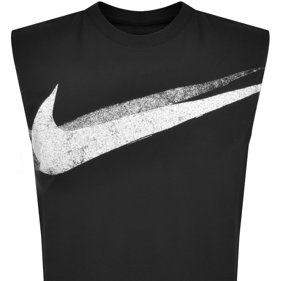 Black and white nike vest clearance