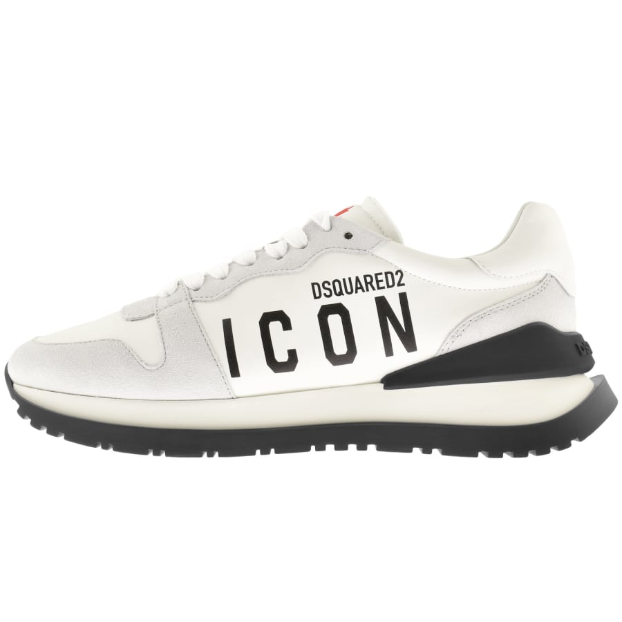 Dsquared trainers white hotsell