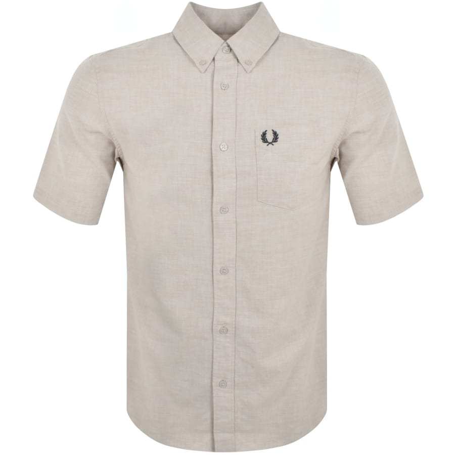 Fred perry short sleeve shirt clearance