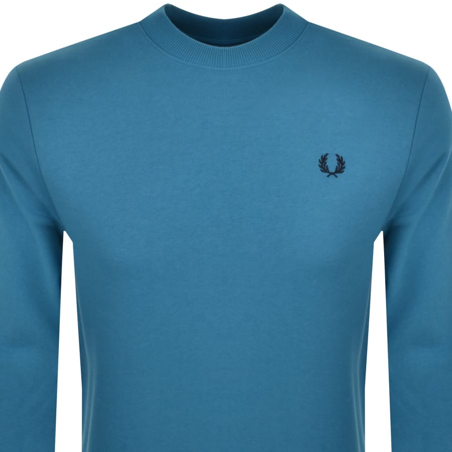 Sweatshirt Fred Perry Crew Neck Sweatshirt Ocean Navy L