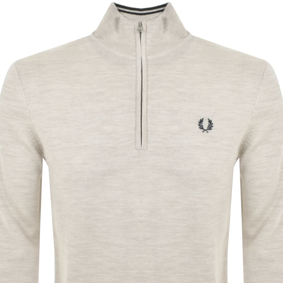 Fred perry half zip pique sweatshirt clearance
