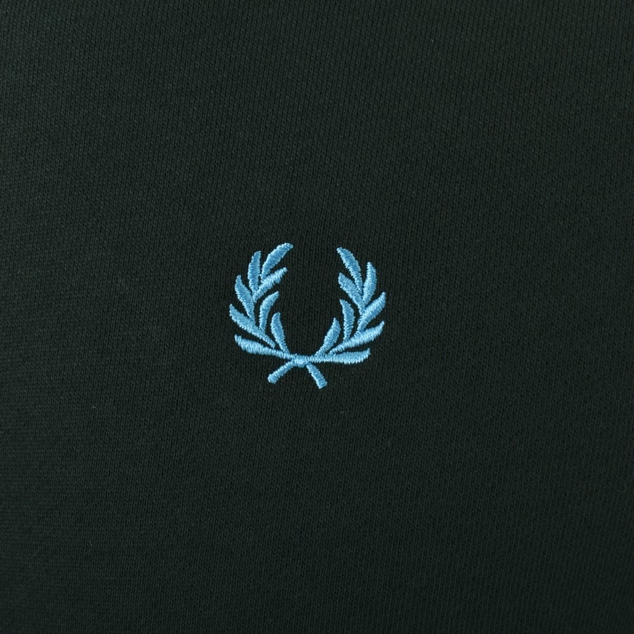 Fred perry green hoodie hot sale