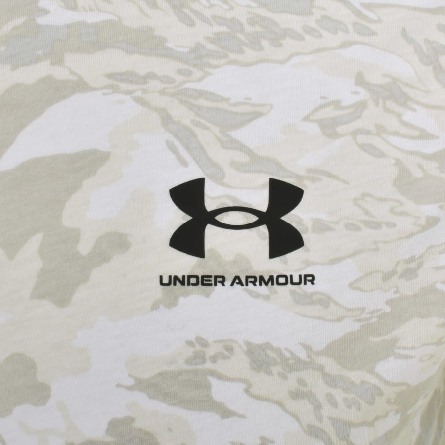 Under Armour Loose Camo Short Sleeve T Shirt Grey