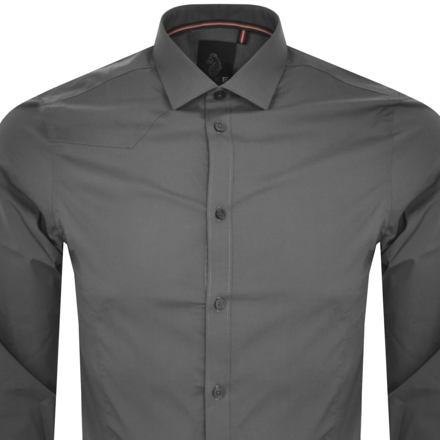 Image number 2 for Luke 1977 The Butchers Pencil Shirt Grey