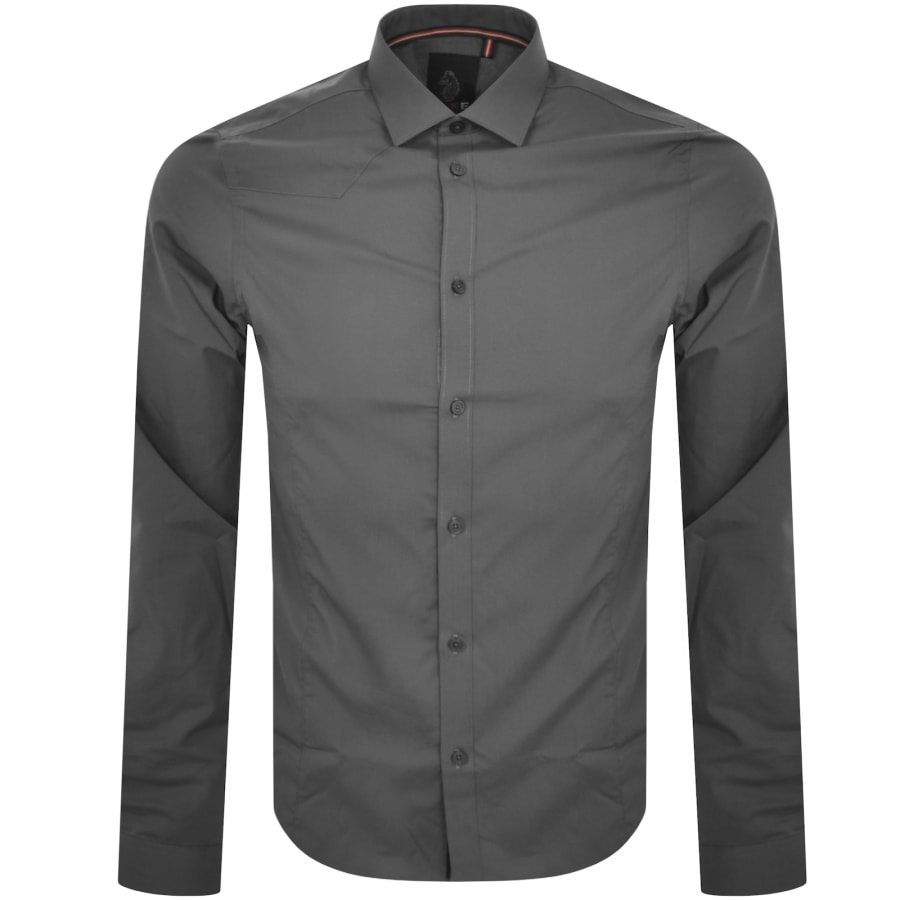Image number 1 for Luke 1977 The Butchers Pencil Shirt Grey