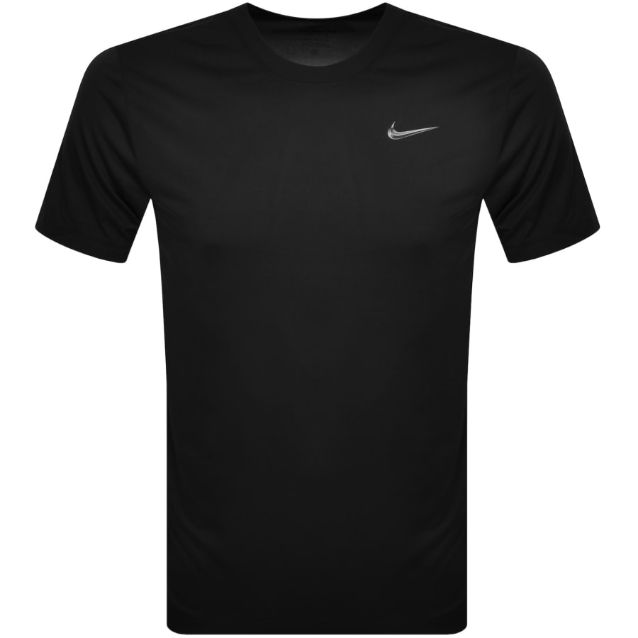 Black nike dri fit shirt shop