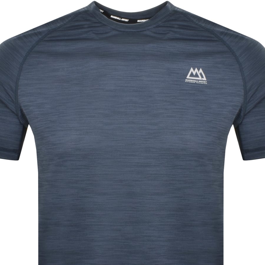 Image number 2 for Marshall Artist Quest T Shirt Blue