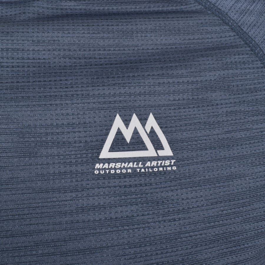 Image number 3 for Marshall Artist Quest T Shirt Blue