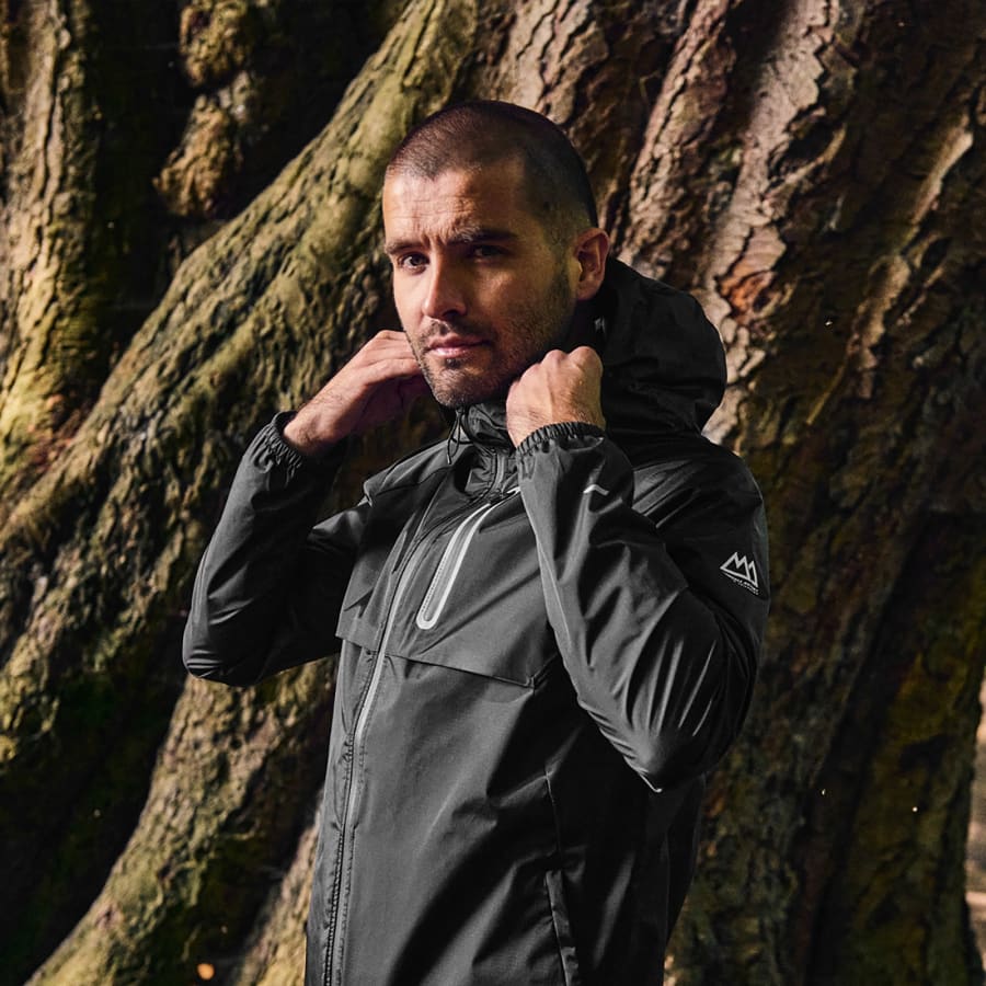 Marshall Artist Voyage Windbreaker Jacket Black