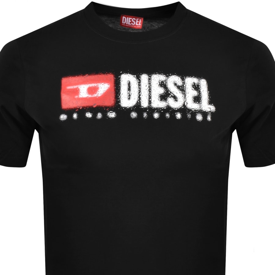 Diesel t shirt black cheap