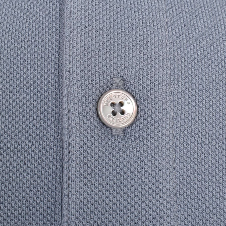 Belstaff Logo Polo T Shirt BlueBelstaff Logo Polo T Shirt Blue Male Small