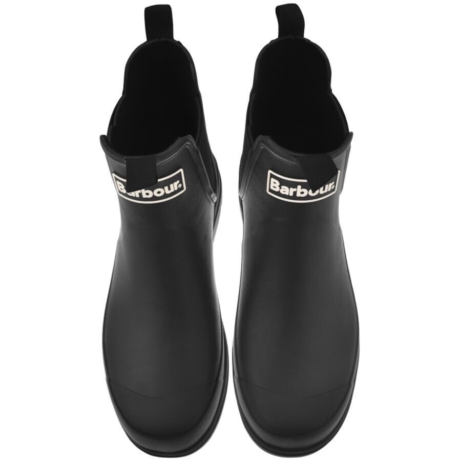 Barbour Nimbus Short Wellington Boots Black