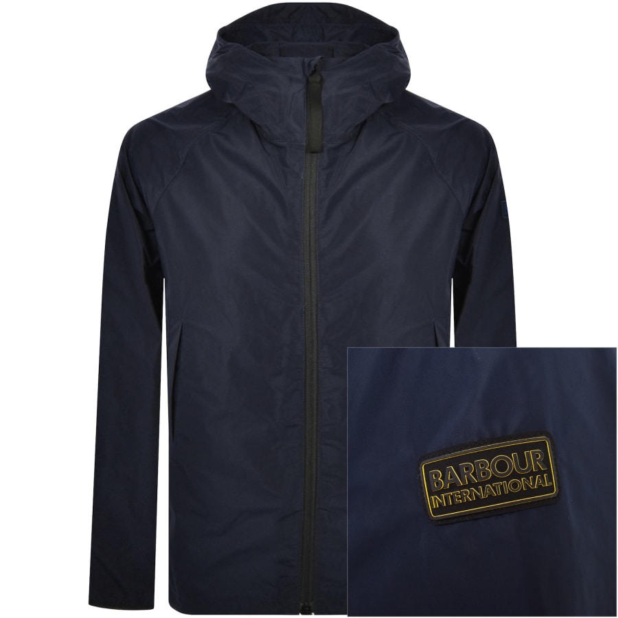 Barbour International Porter Jacket Navy Mainline Menswear