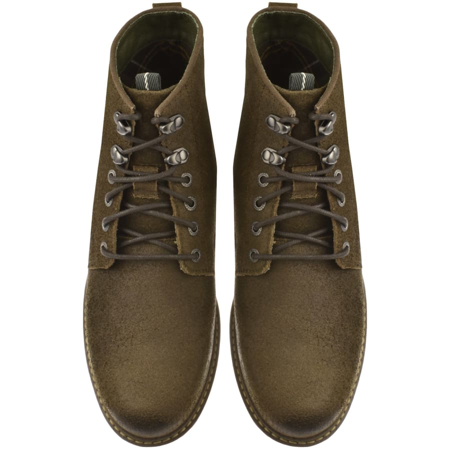 Barbour Deckham Boots Khaki