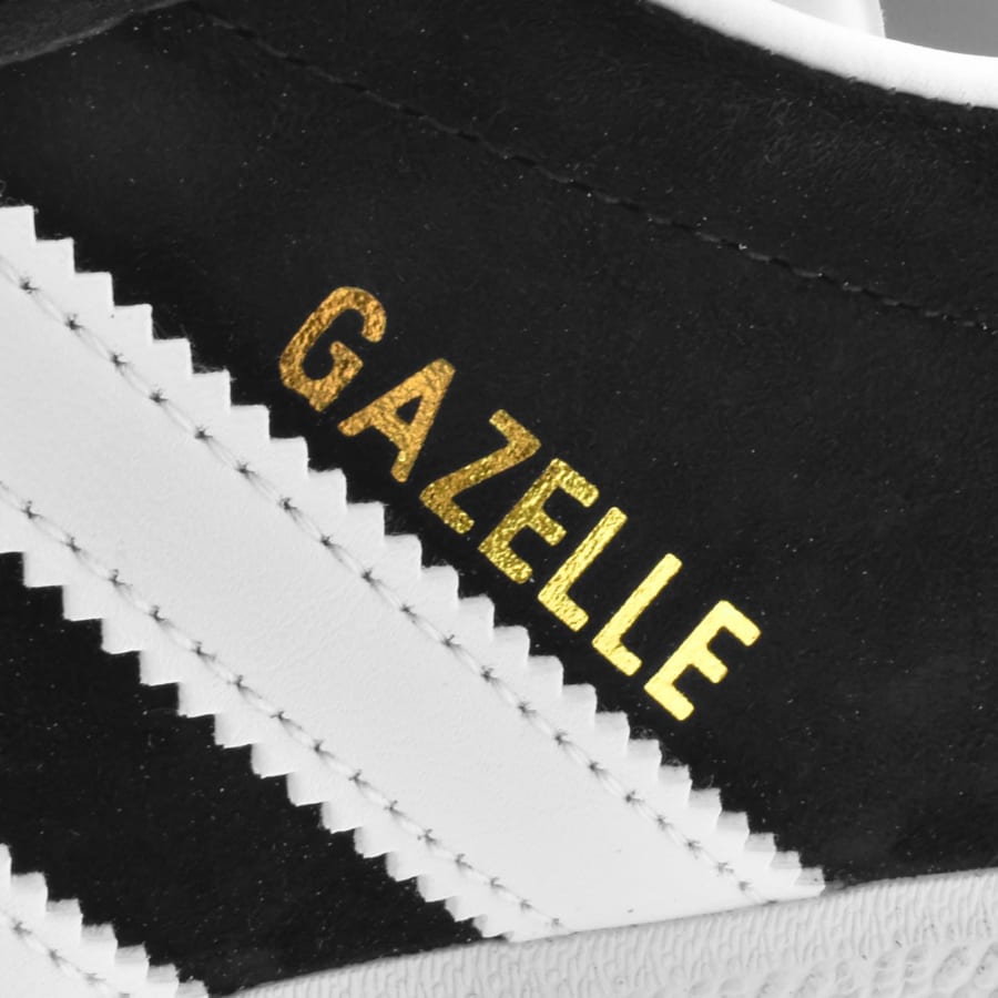 Black gazelle trainers hot sale