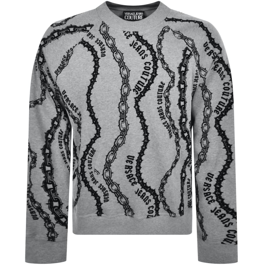 Versace Jeans Couture Logo Sweatshirt Grey