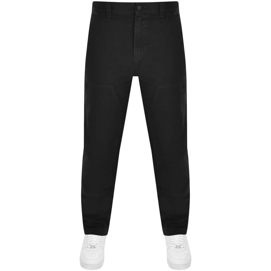 Image number 2 for HUGO Blue Gioro242D Trousers Black