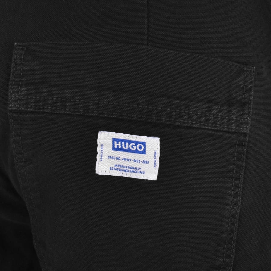 Image number 4 for HUGO Blue Gioro242D Trousers Black