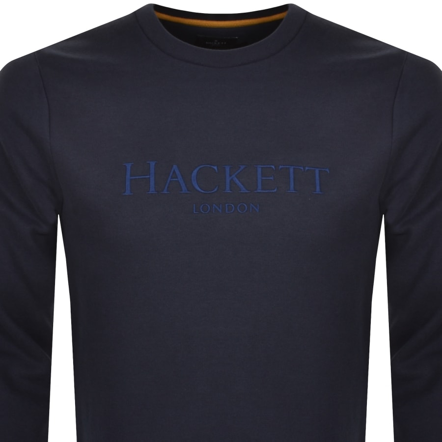 Hackett Hm581279 Sweatshirt Blue 2XL Man