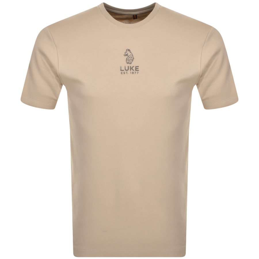 Luke 1977 Centre Fold T Shirt BeigeLuke 1977 Centre Fold T Shirt Beige Male Medium