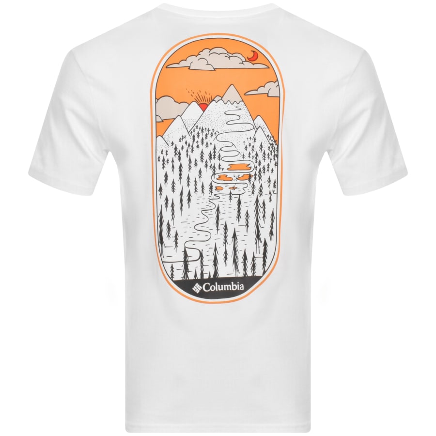 Columbia Rockaway River T Shirt White Mainline Menswear Denmark