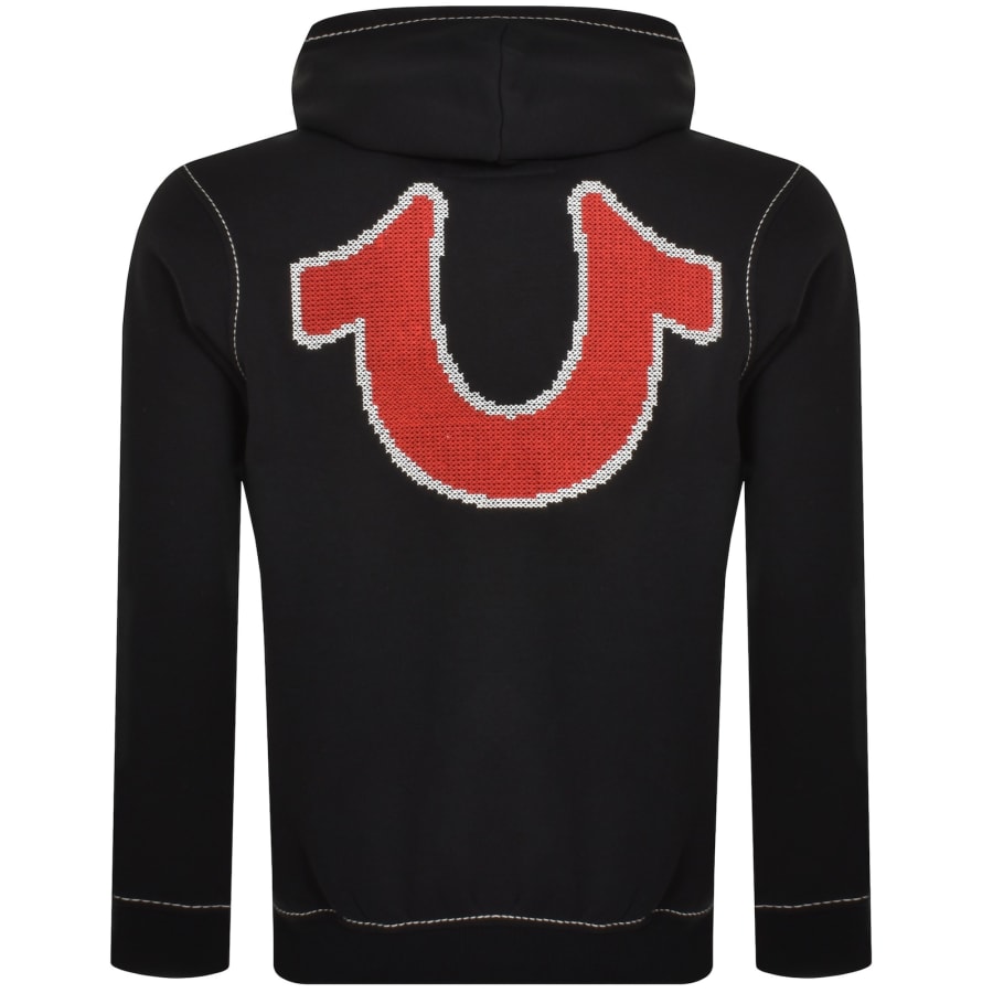 Black and red true religion hoodie new arrivals