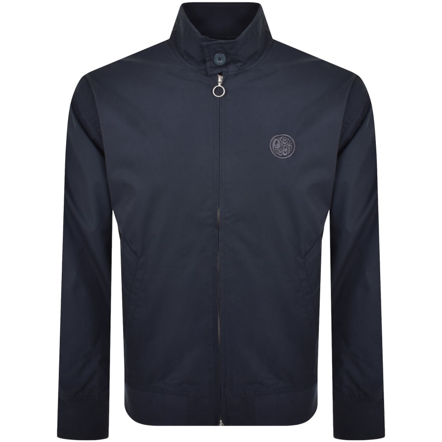 Pretty Green Walker Harrington Jacket Navy