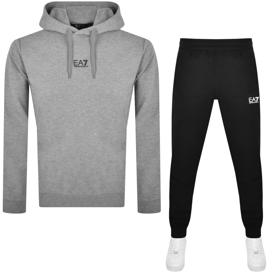 Ea7 hooded tracksuit deals