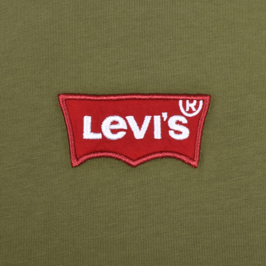 Levis Vintage Fit Batwing Logo T Shirt Green Mainline Menswear