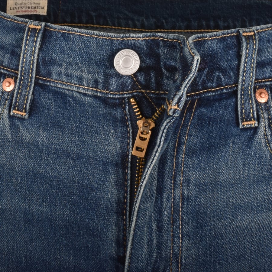 Image number 5 for Levis 512 Slim Tapered Jeans Dark Wash Blue
