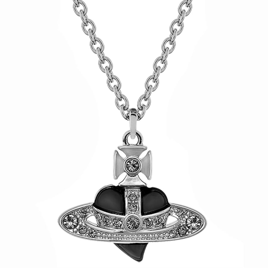 Image number 3 for Vivienne Westwood Heart Pendant Silver