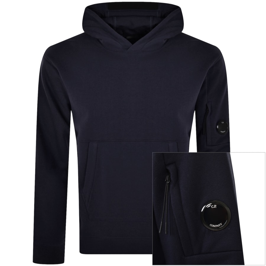 Cp company hoodie navy top