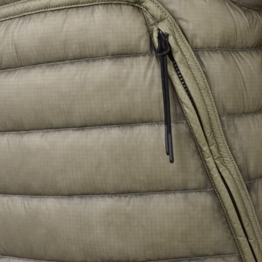 CP Company Goggle Down Gilet KhakiCP Company Goggle Down Gilet Khaki Male Small