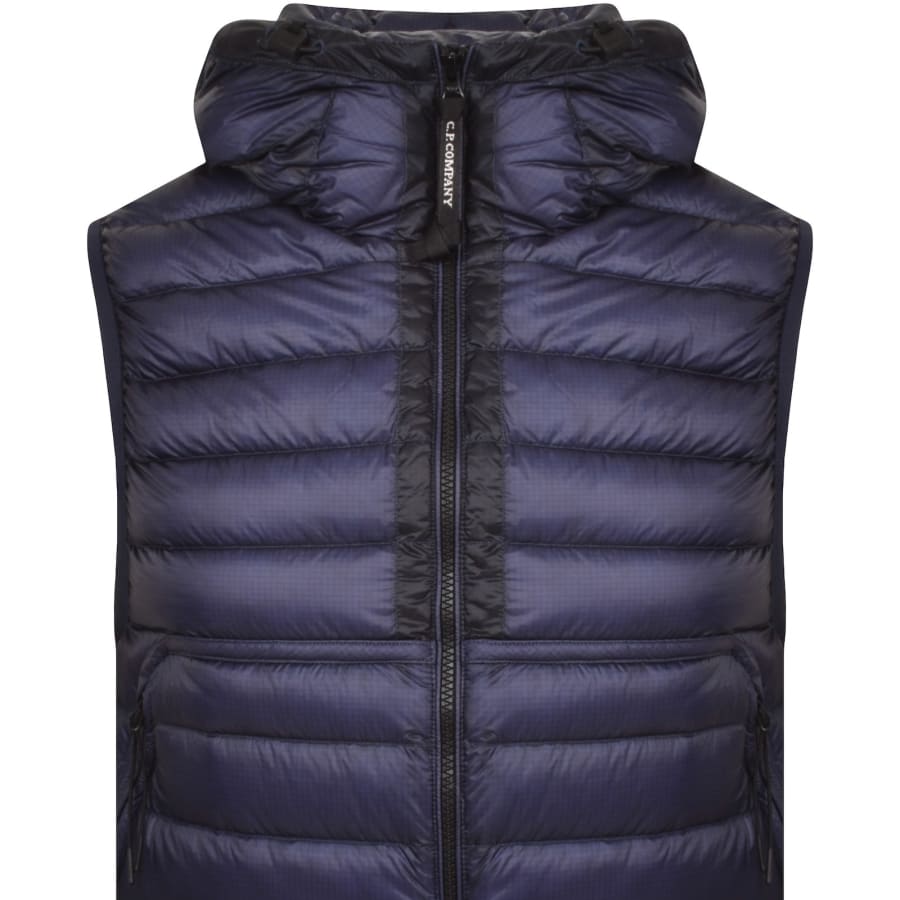 Black cp company gilet on sale