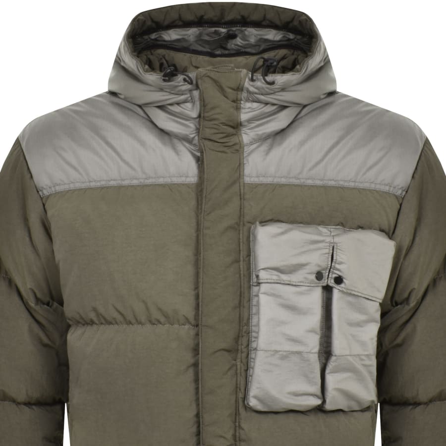 CP Company Goggle Down Jacket Grey