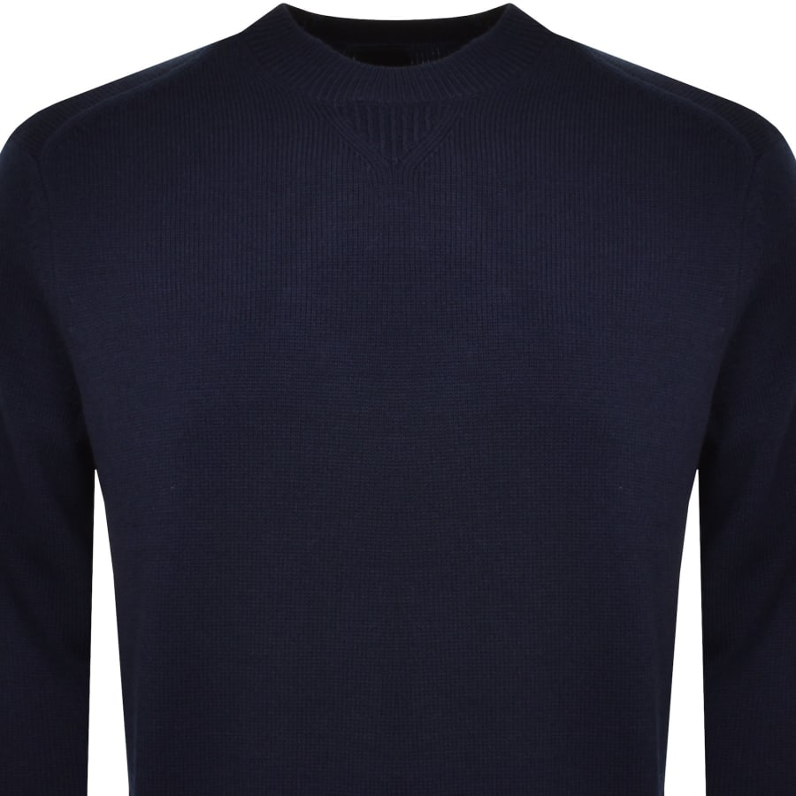Armani navy jumper hotsell