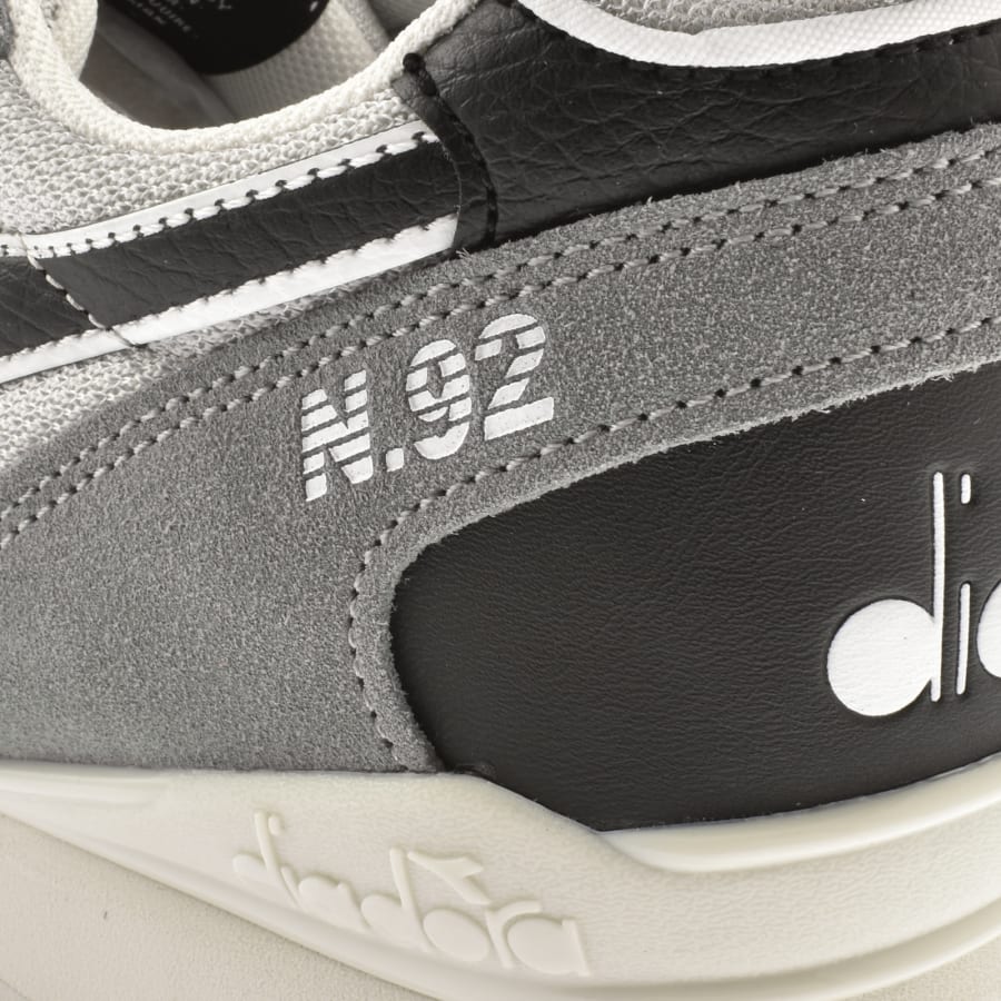 Diadora N92 Advance Trainers Grey Mainline Menswear Denmark