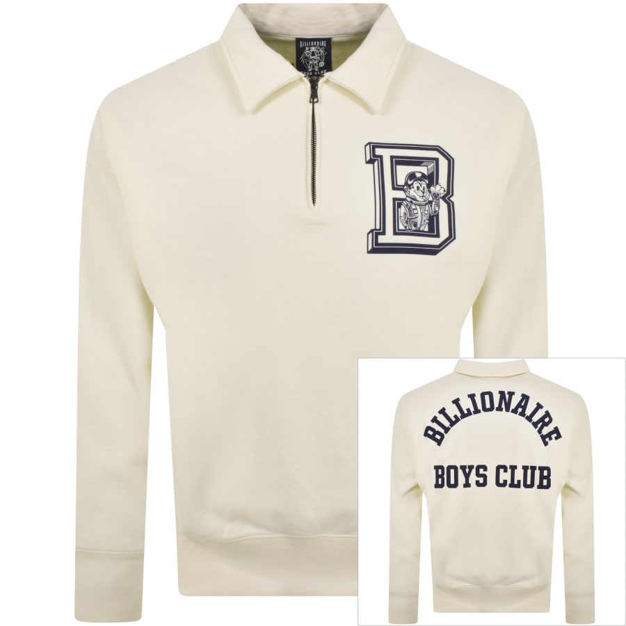 Billionaire boys club white sweatshirt cheap