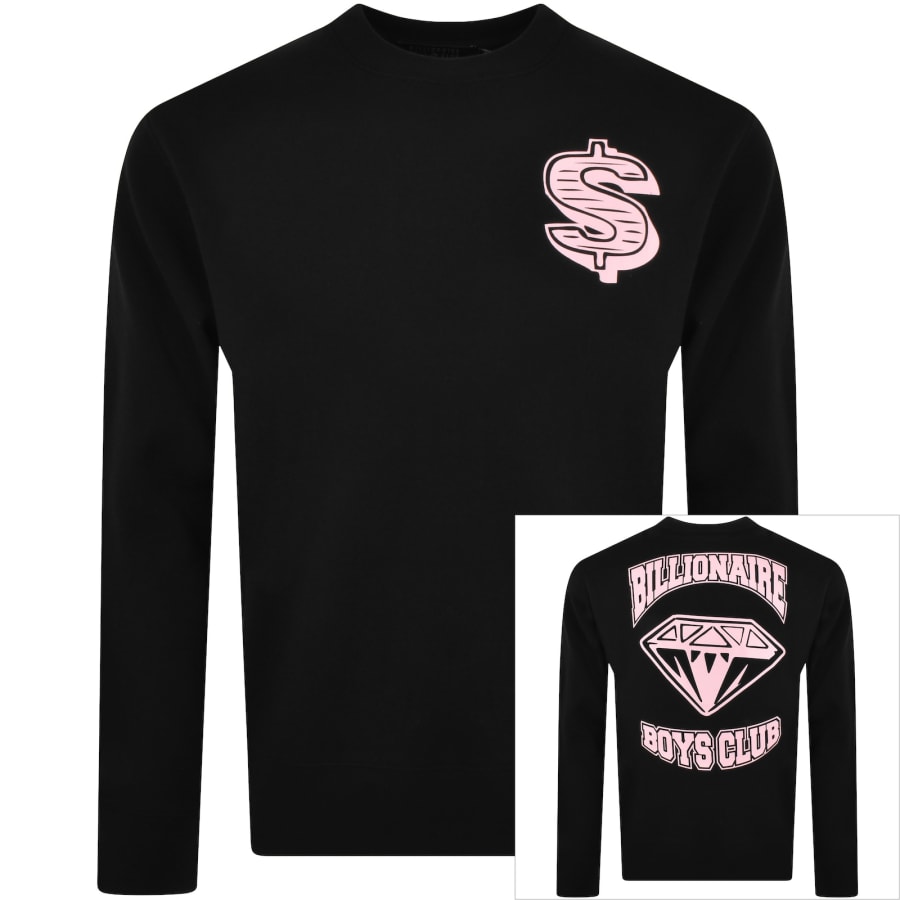 Image number 1 for Billionaire Boys Club Dollar Logo Sweatshirt Black