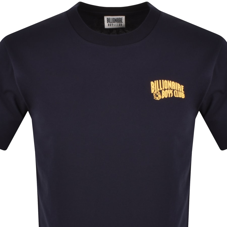 Image number 2 for Billionaire Boys Club Small Arch Logo T Shirt Navy