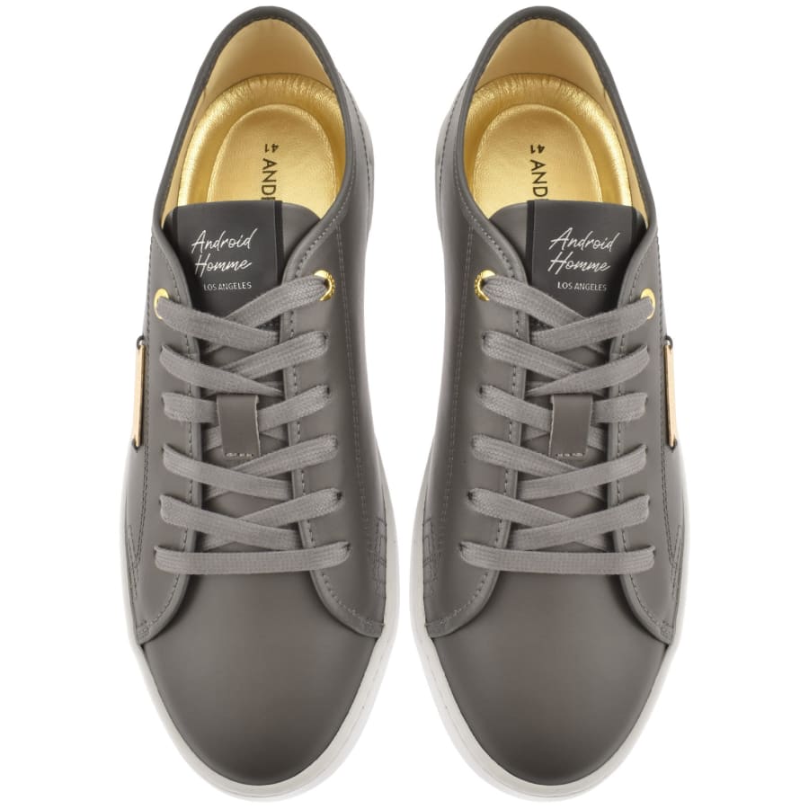 Image number 3 for Android Homme Sorrento Trainers Grey
