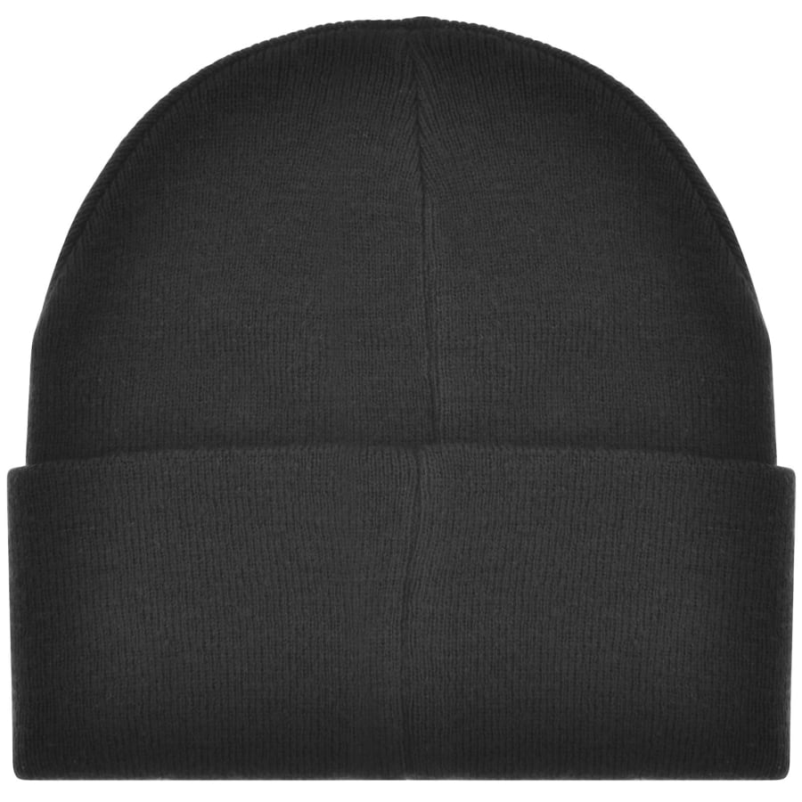 Image number 2 for Calvin Klein Jeans Embroidered Beanie Black