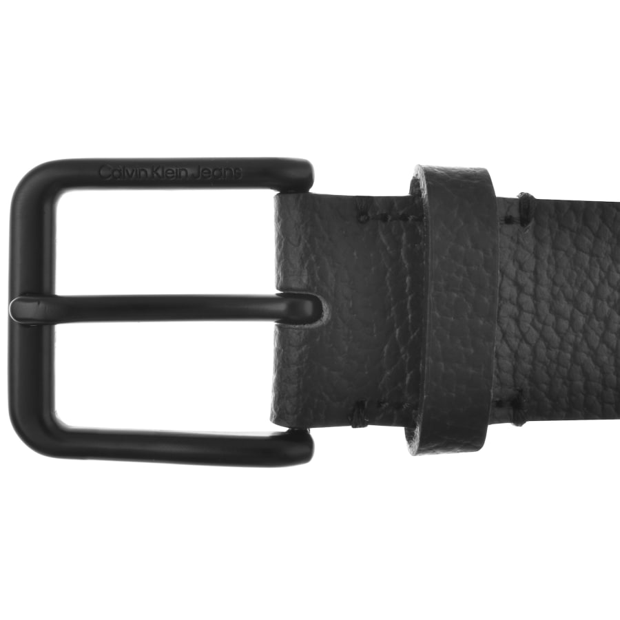 Image number 3 for Calvin Klein Jeans Classic Leather Belt Black