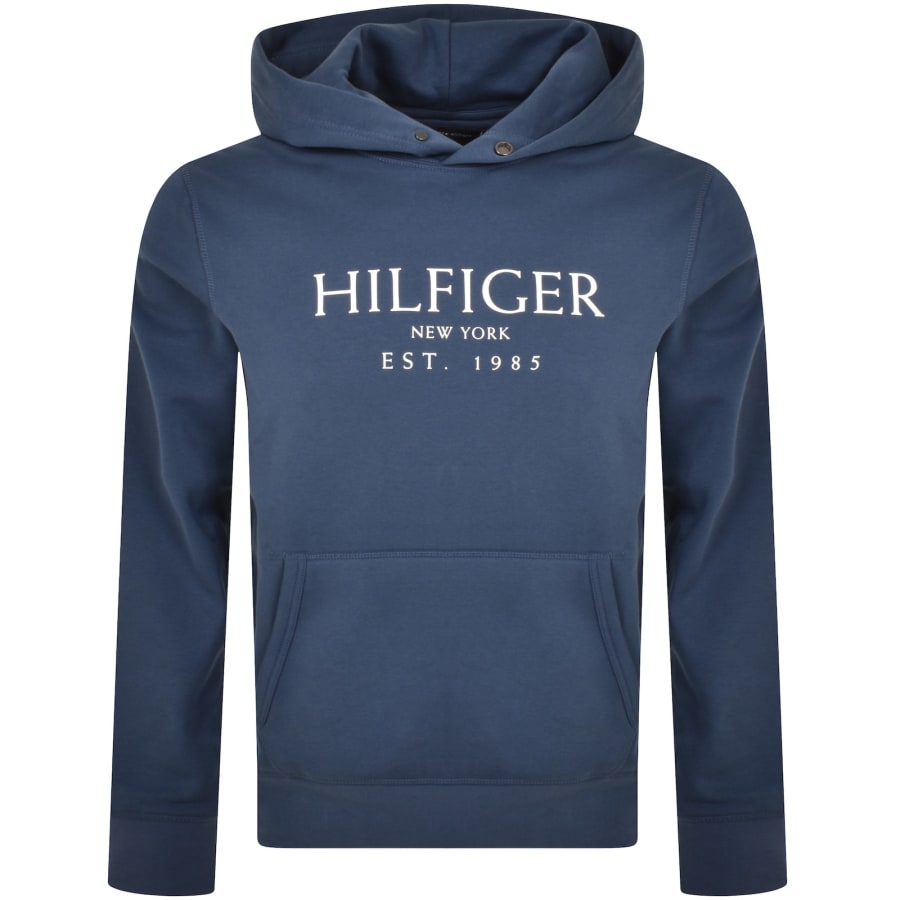 Hoodie with designer brand logos top
