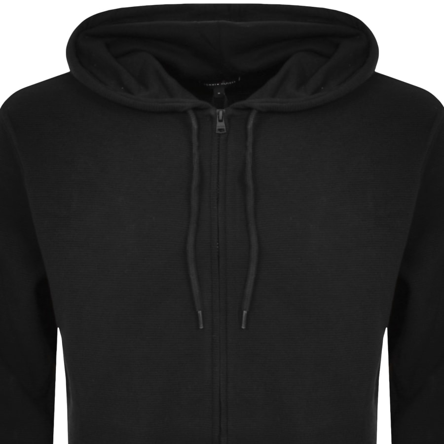 Tommy Hilfiger Black 100 Cotton Hoodie Small Mens