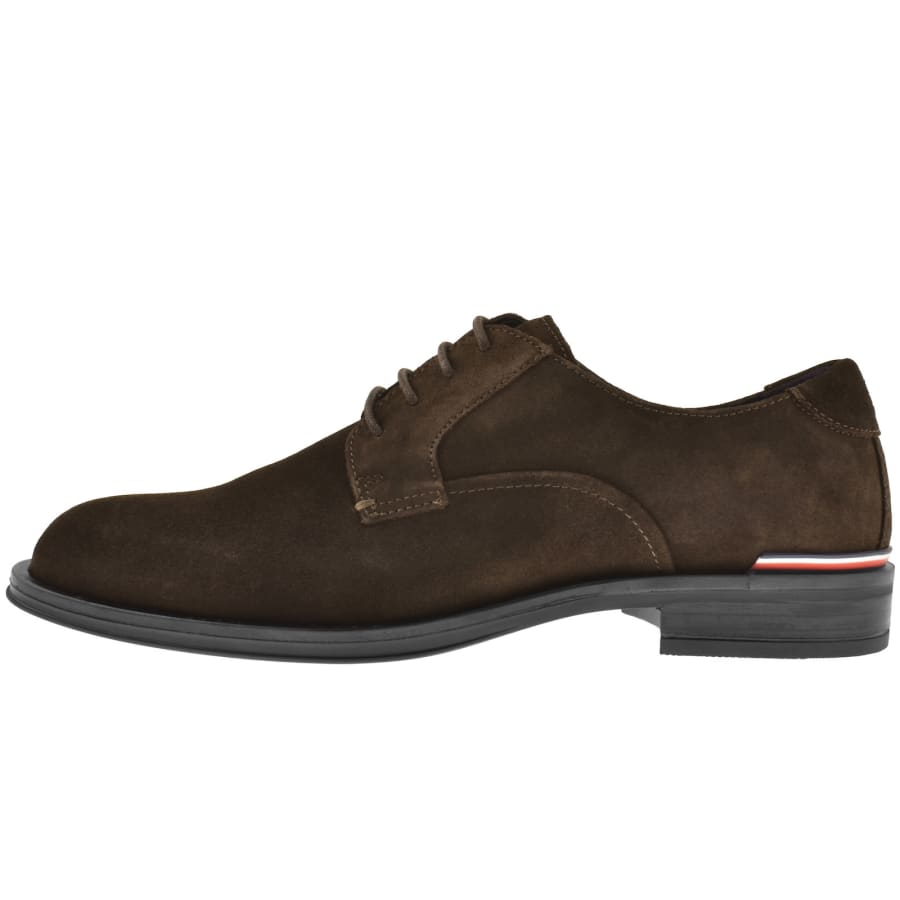 Tommy Hilfiger Suede Derby Shoes Men Blue EU44