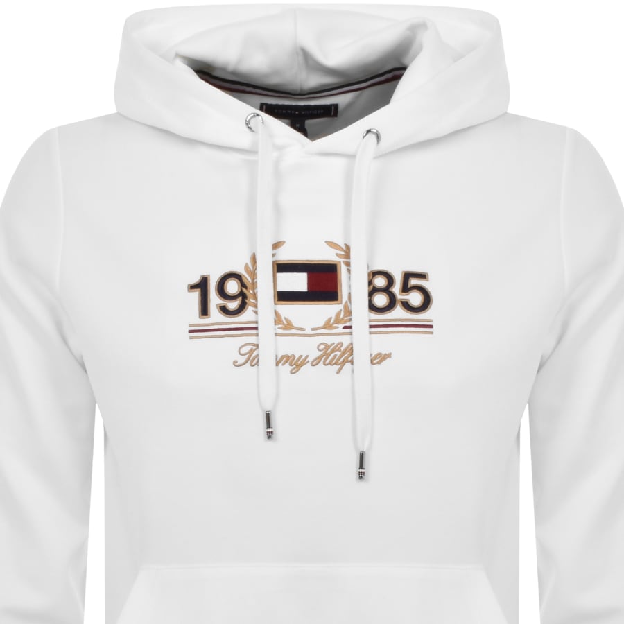 Image number 2 for Tommy Hilfiger Icon Laurel Hoodie White