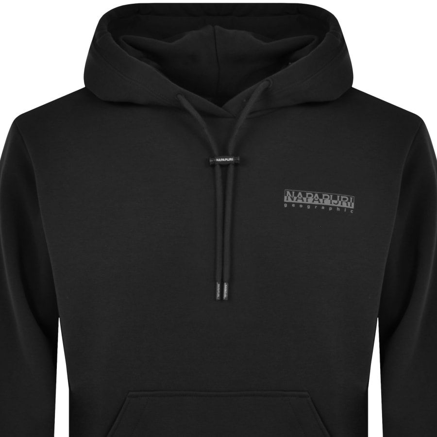 Black napapijri hoodie 2025
